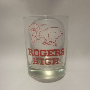 Rogers High Red Bar Glass